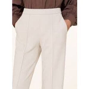 Raffaello Rossi Palina Beige Wide Leg HR Dress Pants Size 16
